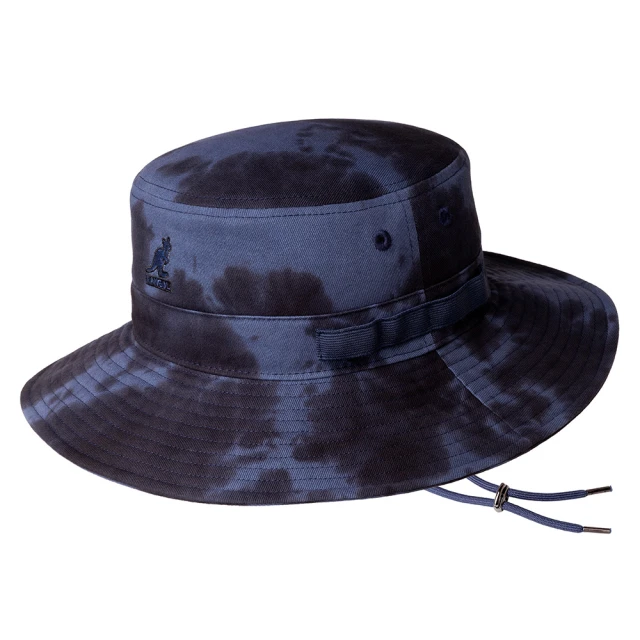 【KANGOL】OVERDYED  染製UTILITY漁夫帽(染色藍)