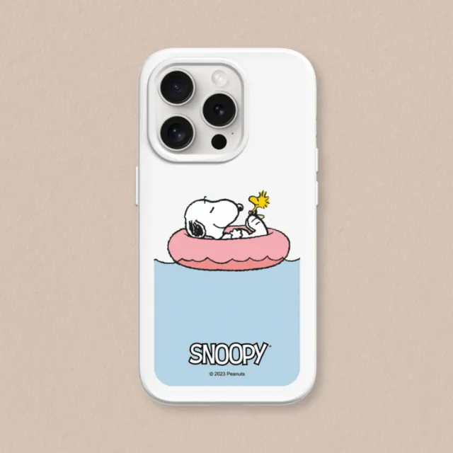 【RHINOSHIELD 犀牛盾】iPhone 14系列  SolidSuit背蓋手機殼/史努比-Chill moment(Snoopy)