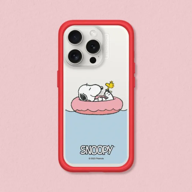 【RHINOSHIELD 犀牛盾】iPhone 15系列  Mod NX手機殼/史努比-Chill moment(Snoopy)