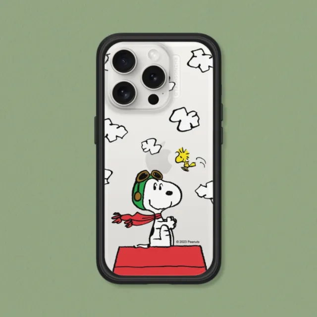 【RHINOSHIELD 犀牛盾】iPhone 15系列  Mod NX手機殼/史努比-小小飛行員(Snoopy)