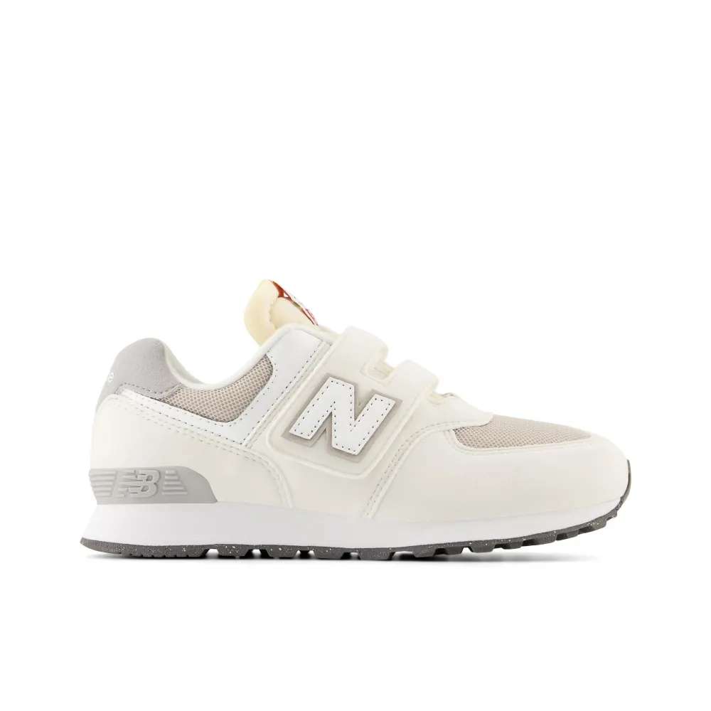 【NEW BALANCE】NB 童鞋_男童/女童_米白色_PV574RCD-W