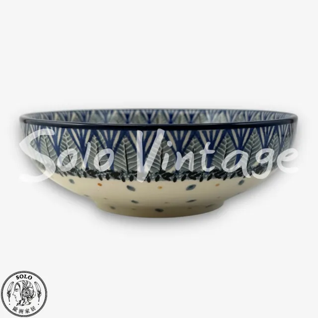 【SOLO 波蘭陶】波蘭製 CA 波蘭陶 17CM 淺碗 森林貓頭鷹系列 CERAMIKA ARTYSTYCZNA