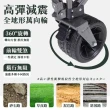 【萌萌小兔】戶外摺疊手推車 10吋坦克輪 摺疊推車 露營推車 摺疊手拉車(購物車 寵物推車 多用途露營推車)