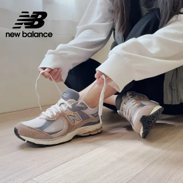 【NEW BALANCE】NB 復古鞋/運動鞋_男鞋/女鞋_卡其灰_M2002REJ-D