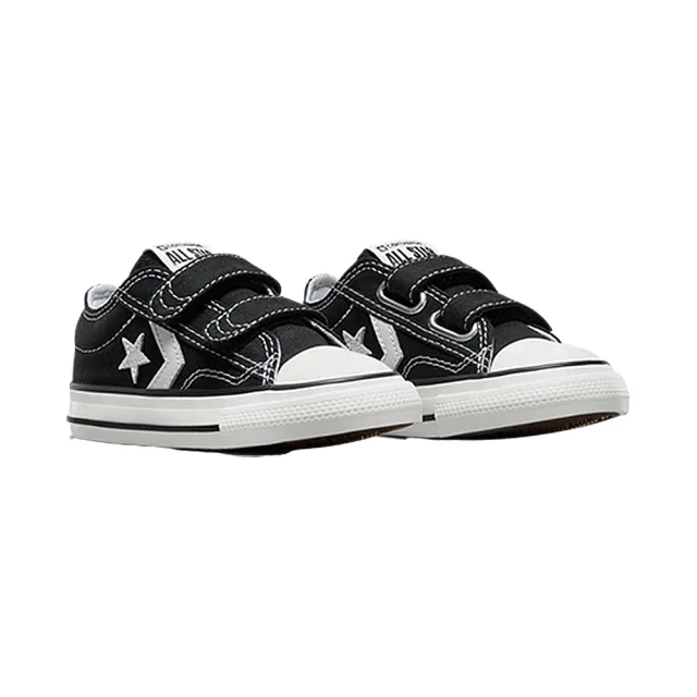 【CONVERSE】休閒鞋 童鞋 小童 兒童 帆布鞋 STAR PLAYER 76 2V OX 黑 A06893C