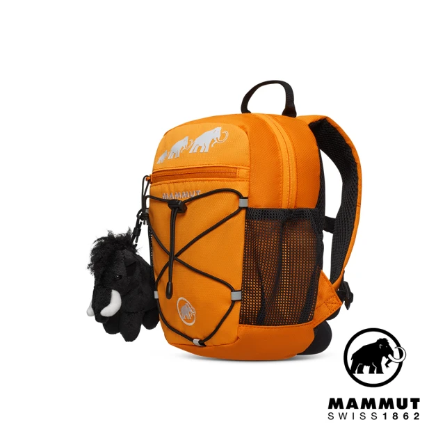 【Mammut 長毛象】First Zip 16L 新款-兒童後背包 柑桔橘/深柑桔橘 #2510-01542