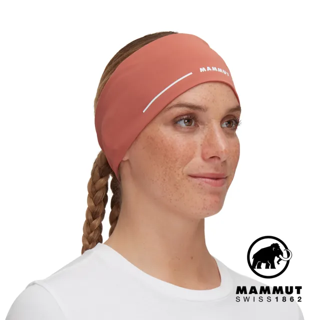 【Mammut 長毛象】Aenergy Light Headband 機能輕量快乾頭帶 磚紅 #1191-01640