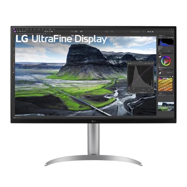  LG樂金 32UQ85RV-W 32吋 Nano IPS 面板顯示器，提供 4K UHD 3840x2160 高解析度，適合 OA 辦公使用，高 CP 值選擇。擁有 2000:1 對比度、5ms 反應時間與 60Hz 更新率，支援 HDMI、USB 及 DisplayPort 輸入介面，亮度達 400 cd/m²。外觀尺寸為 714.5x626.6x239.3mm（含底座），附三年保固，BSMI 許可 R3A062，是辦公室理想的寬螢幕顯示器。 