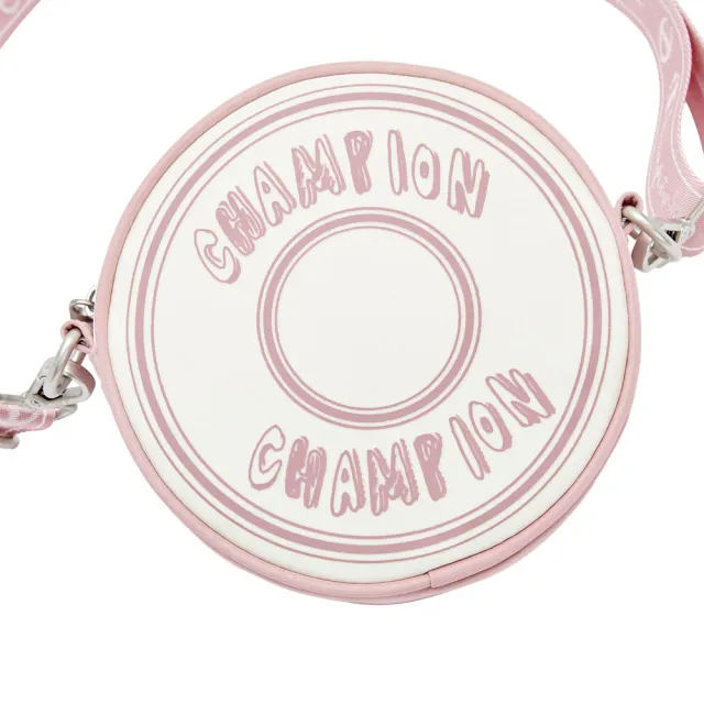 【Champion】官方直營-質感帆布圓餅包(粉色)