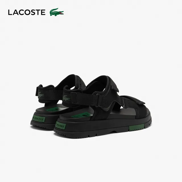 【LACOSTE】男鞋-Suruga休閒運動涼鞋(黑色)