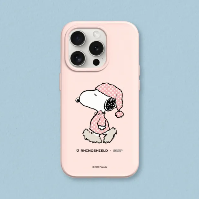 【RHINOSHIELD 犀牛盾】iPhone 14系列  SolidSuit MagSafe兼容 磁吸手機殼/Snoopy Go to sleep(史努比)