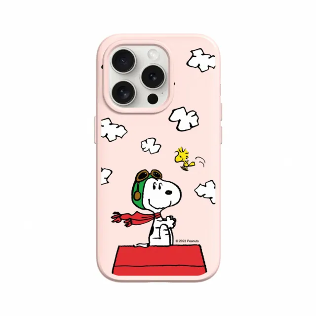 【RHINOSHIELD 犀牛盾】iPhone 12系列  SolidSuit MagSafe兼容 磁吸手機殼/史努比-小小飛行員(Snoopy)