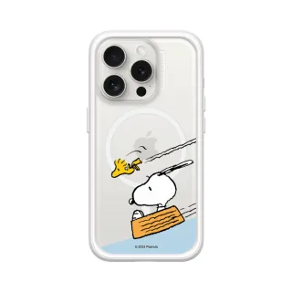 【RHINOSHIELD 犀牛盾】iPhone 15系列  Mod NX MagSafe兼容 手機殼/史努比-溜滑梯(Snoopy)