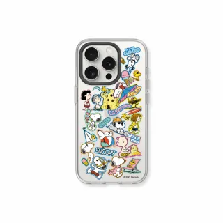 【RHINOSHIELD 犀牛盾】iPhone 13系列 Clear MagSafe兼容 磁吸透明手機殼/史努比-夏日活動(Snoopy)