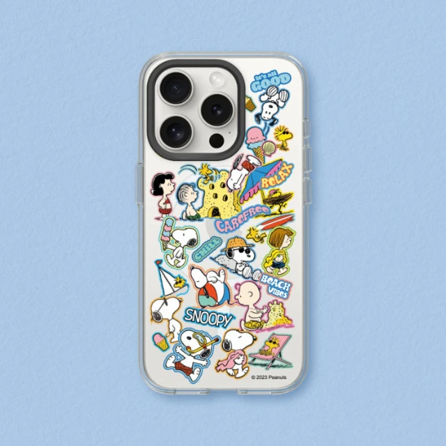 RHINOSHIELD 犀牛盾 iPhone 13系列 Clear MagSafe兼容 磁吸透明手機殼/史努比-夏日活動(Snoopy)