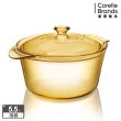 【CorelleBrands 康寧餐具】Flair 5.5L晶華鍋(贈多功能導磁盤-顏色隨機出貨)