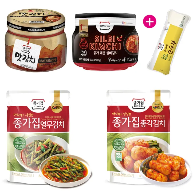 【宗家府】Kimchi 明星商品任選3件組(贈豆腐)