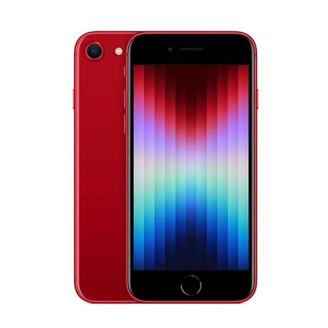 【Apple】A+級福利品 iPhone SE 3 64G 4.7吋（贈充電線+螢幕玻璃貼+氣墊空壓殼）