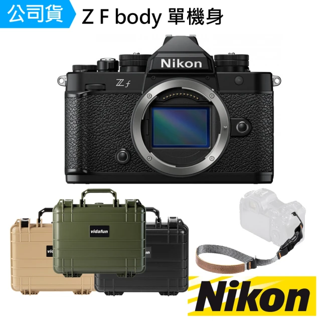 Nikon 尼康 Z F BODY 單機身+第二顆原廠電池EN-EL15C+128G高速記憶卡(公司貨-防護套組)