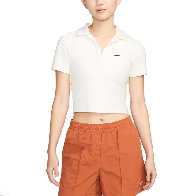 NIKE 耐吉 短袖上衣 短版 AS W NSW ESSNTL SS POLO CRP TO 女 - DV7885133