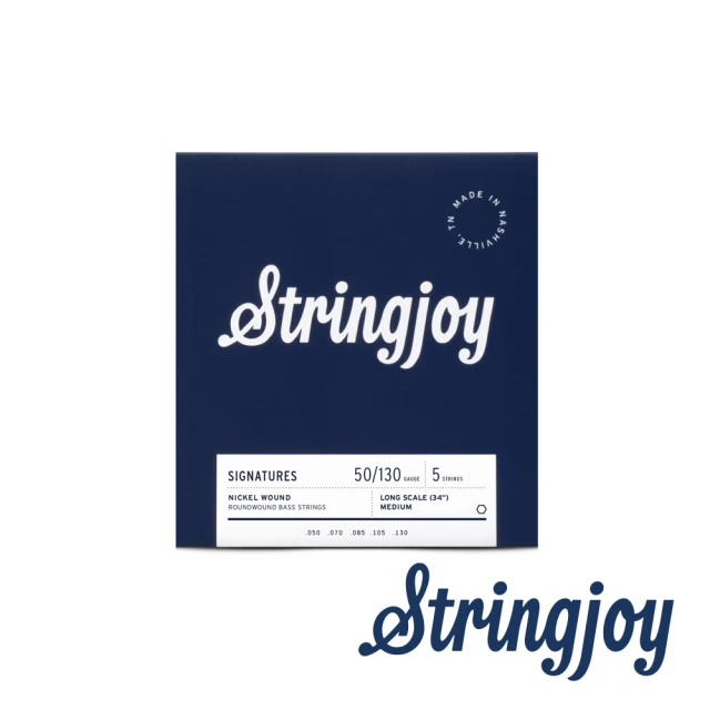【Stringjoy】50-130 五弦電貝斯套弦 BA50130LS(公司貨)