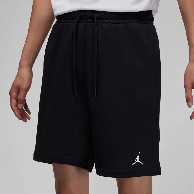 【NIKE 耐吉】短褲 男款 運動褲 喬丹 AS M J ESS FLC SHORT LB 黑 FQ4535-010