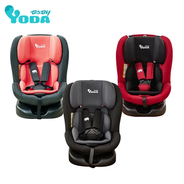 【YODA】0-12歲適用360度汽車兒童安全座椅/汽座(ISOFIX/車置安全帶)