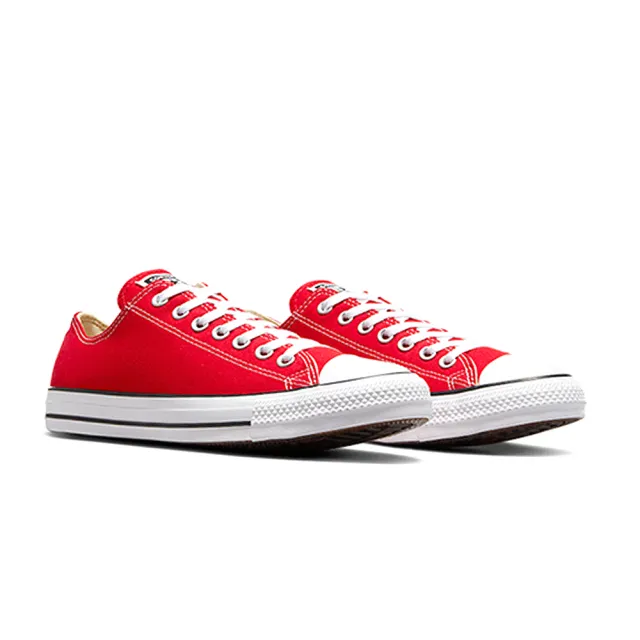 【CONVERSE】Chuck Taylor All Star 男鞋 女鞋 紅色 低筒 運動 帆布 休閒鞋 M9696C