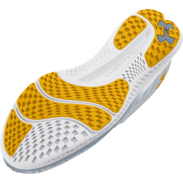 【UNDER ARMOUR】UA 男 Charged Breeze 2 慢跑鞋 運動鞋_3026135-108(白黃)