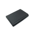 【MONTBLANC 萬寶龍】大班粒面軟皮證件夾卡片夾 黑色(113310 Black)