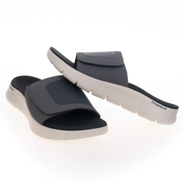 【SKECHERS】男鞋 健走系列涼拖鞋 GO WALK FLEX SANDAL(229204CHAR)