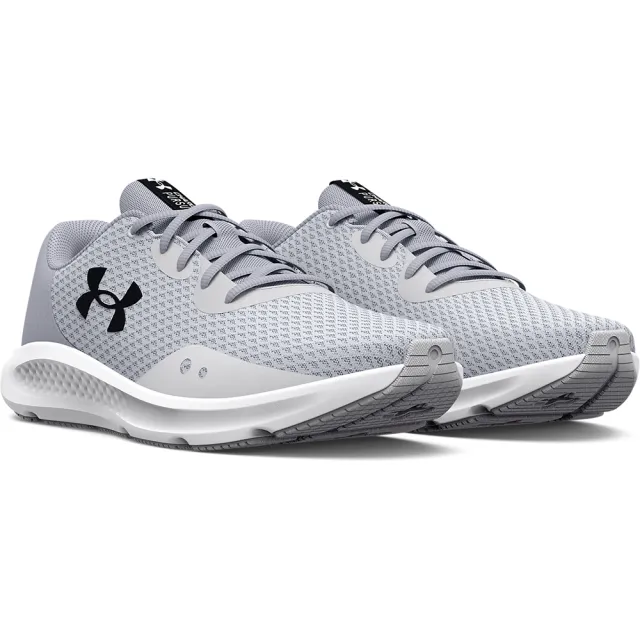 【UNDER ARMOUR】UA 女 Charged Pursuit 3 慢跑鞋 運動鞋_3024889-101(灰)