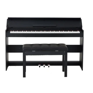 【JAZZY】DP-200重鎚力道88鍵電鋼琴(黑色琴蓋設計 非電子琴音色  不含椅子)