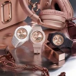 【CASIO 卡西歐】G-SHOCK ITZY有娜配戴款 煙燻粉色 粉紅金八角農家橡樹手錶 女錶(GMA-S2100MD-4A)