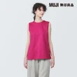 【MUJI 無印良品】女有機棉不易汗染無袖T恤(共6色)