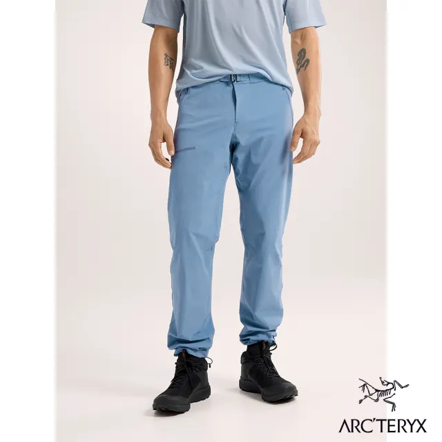 【Arcteryx 始祖鳥官方直營】男 Gamma 軟殼長褲(石洗藍)