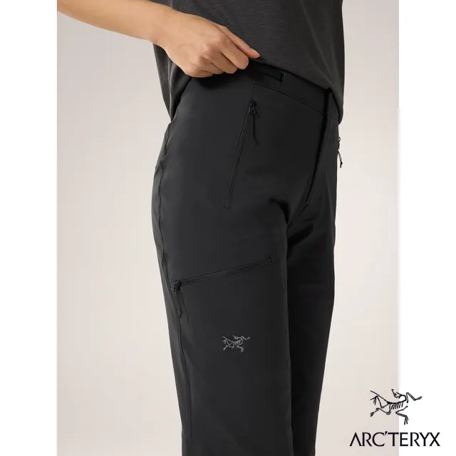 【Arcteryx 始祖鳥官方直營】女 Gamma 軟殼長褲(黑)