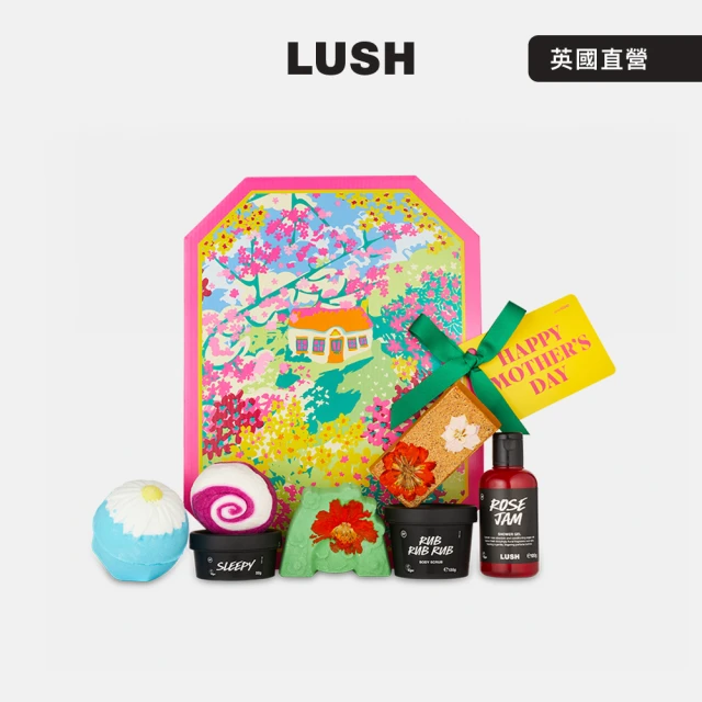 LUSH 嵐舒 睡公主禮盒 沐浴露/潤膚乳(花香 / 薰衣草