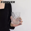 【日本FOREVER】無鉛玻璃復古款水杯/飲料杯290ml-菱紋款(6入組)