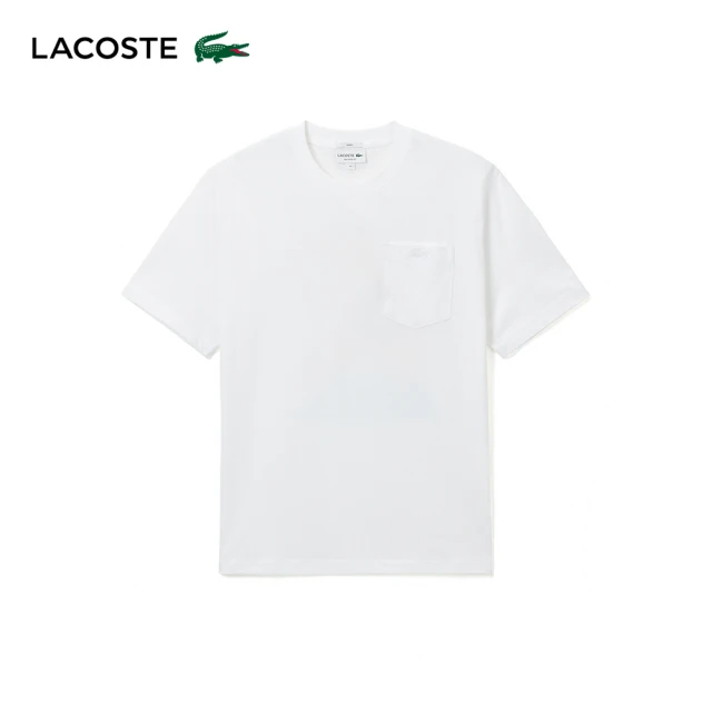 LACOSTE 男裝-快乾描圖印花運動短袖T恤(灰色) 推薦