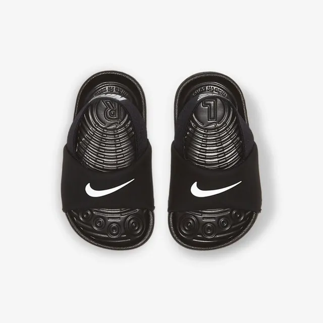 【NIKE 耐吉】KAWA SLIDE TD 涼拖鞋 童鞋  小童 運動 休閒 輕便 舒適(BV1094-001)