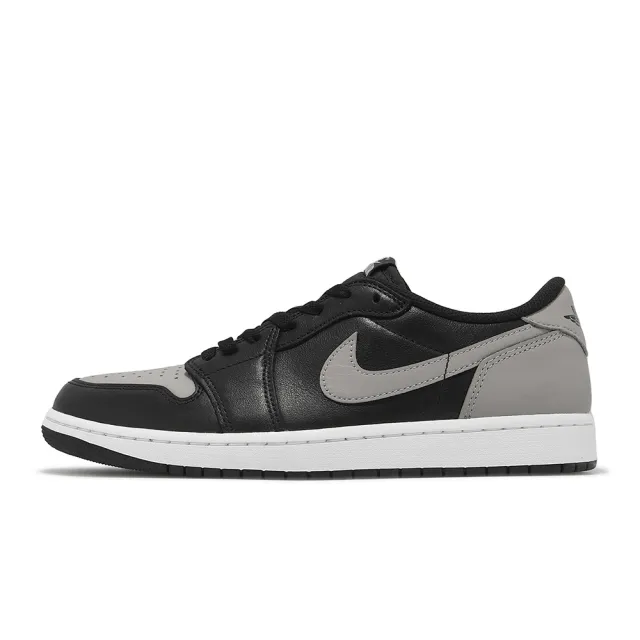 【NIKE 耐吉】休閒鞋 Air Jordan 1 Retro Low OG Shadow 男鞋 黑 影灰 AJ1(CZ0790-003)