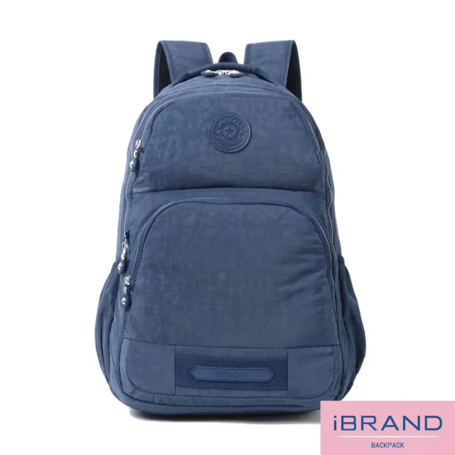【iBrand】雙11 輕盈防潑水多口袋後背包(防水包 多色任選)