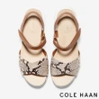 【Cole Haan】ZG SANDAL II 交叉寬帶 女涼鞋(蛇紋拚接-W24378)