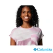 【Columbia 哥倫比亞 官方旗艦】女款-Boundless Trek™快排短袖上衣-水波紋印花(UAR71490LQ/IS)