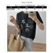 【UniStyle】韓版短袖T恤 可愛手繪風上衣 女 UP1660(黑)