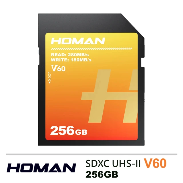 Homan SDXC UHS-II V60 512GB 記憶