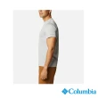 【Columbia 哥倫比亞 官方旗艦】男款-Zero Rules™涼感快排短袖上衣-花灰色(UAE60840HG/IS)