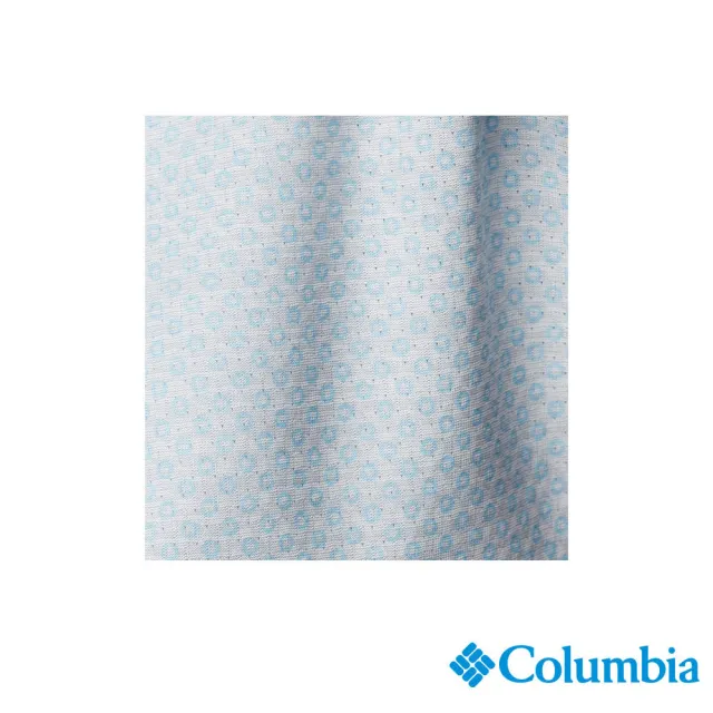 【Columbia 哥倫比亞 官方旗艦】女款-Alpine Chill™涼感快排短袖上衣-花灰色(UAK35110HG/IS)