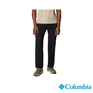 【Columbia 哥倫比亞】男款-Silver Ridge™超防曬UPF50快排長褲-黑色(UUAJ91840BK/IS)